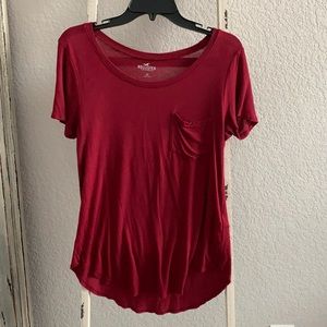 Hollister Red Shirt